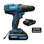 TALADRO PERCURTOR PROFESIONAL / DOBLE BATERIA 1500RMIN - Imagen 2
