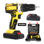 SET DE TALADRO / DOBLE BATERIAS 48V INCLUYE KIT COMPLETO