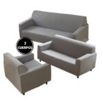 SET DE FUNDAS DE SOFA 3 PIEZAS SPANDEX
