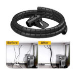 ORGANIZADOR DE CABLES CON CIERRE