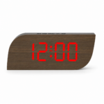 RELOJ DE VELADOR DIGITAL - DE BAMBU