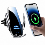 SUJETADOR DE CELULAR CON CARGADOR INALAMBRICO