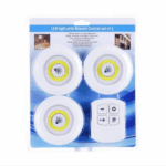 SET DE 3 FOCOS LED INALAMBRICO