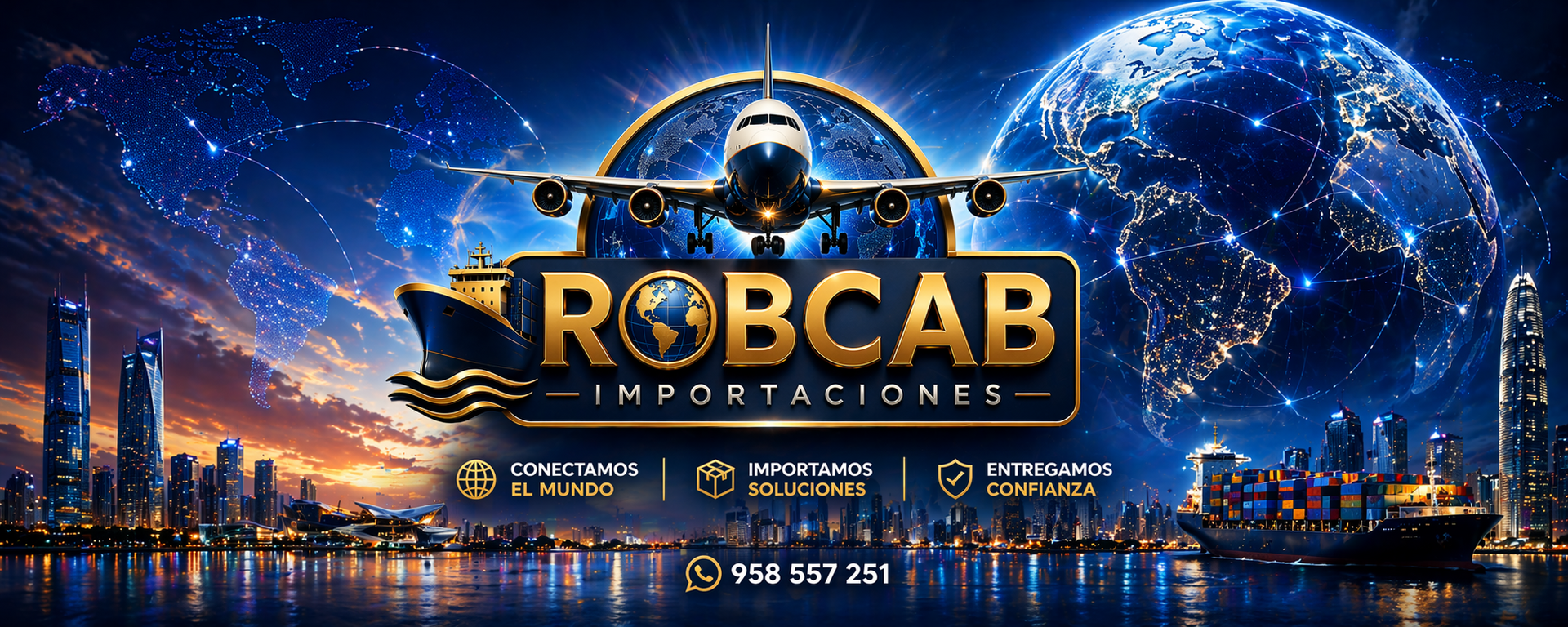 ROBCAB Importaciones - Conectamos el mundo