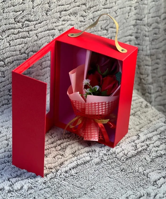 Rosas Pétalos De Jabón En Caja (26x19cm) — foto 1 Rosas Pétalos De Jabón En Caja (26x19cm)