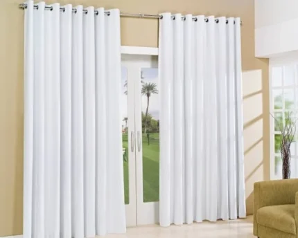 Set De Cortina DOS Cuerpos Con Aros (230cm Alto X 260CM Ancho)