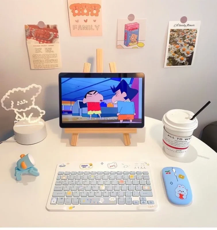 Teclado + Mouse Kawai Inalámbrico
