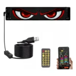 OJOS LED PARA AUTO SMART 60CM / CON APLICACION