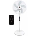 Ventilador De Piso Con Control Giratorio
