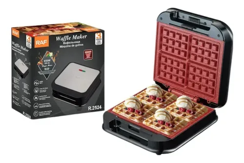 Waflera 4 Planchas RAF Maker 850W