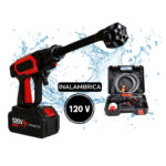 HIDROLAVADORA INALAMBRICA 120V - 6 BOQUILLAS REGULABLES