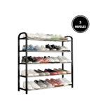 ZAPATERO DE ALUMINIO 5 NIVELES