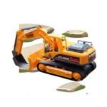 EXCAVADORA CON CONTROL REMOTO