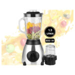 LICUADORA DE VIDRIO 2 EN 1 KAEN WUOD / STARLUX 800W
