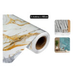 WALL MARMOL ADHESIVO 3D / 3 metros x 60cm