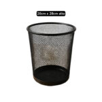 TACHO DE BASURA METALICO