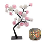 LAMPARA ARBOL DE ROSAS 55CM