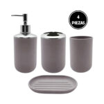 ACCESORIOS DE BAÑO 4 PIEZAS