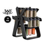 CONDIMENTERO ROTATIVO 360° / 18 BOTELLAS