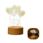 LAMPARA DECORATIVA 3D / PURO AMOR