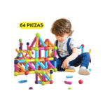 JUEGO MAGNÉTICO DIDACTICO / 64 PIEZAS