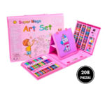MEGA SET DE ARTE 208 PIEZAS
