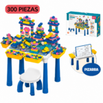 MESA LEGO 300 PIEZAS + SILLA Y PIZARRA