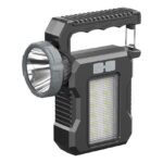 LINTERNA CON LAMPARA & PANEL SOLAR