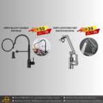 GRIFO GIRATORIO 360 grados MULTIFUNCIONAL