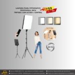 LAMPARA PANEL FOTOGRAFICO PROFESIONAL 40CM