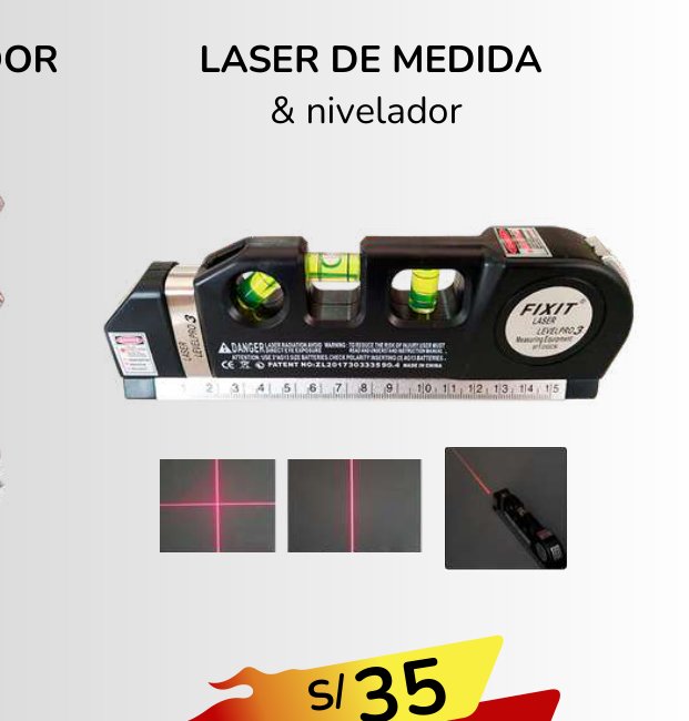LASER DE MEDIDA & NIVELADOR LASER DE MEDIDA & NIVELADOR - Imagen 1