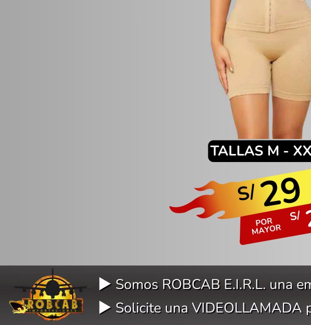 FAJA SHORT 9 broches FAJA SHORT 9 broches - Imagen 1