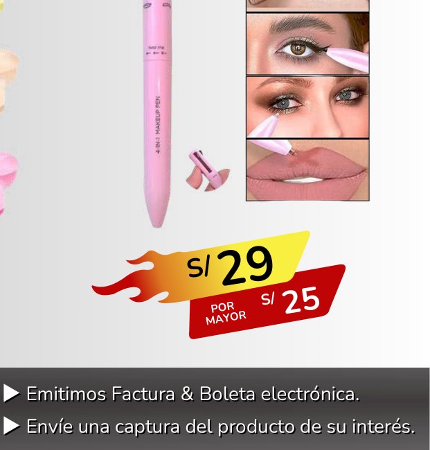 LAPICERO DE MAQUILLAJE LAPICERO DE MAQUILLAJE - Imagen 1