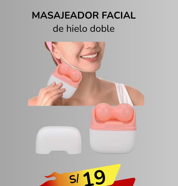 MASAJEADOR FACIAL MASAJEADOR FACIAL - Imagen 1