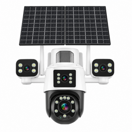 CAMARA SOLAR 4 LENTES 4MP