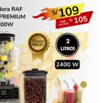 LICUADORA RAF 2 EN 1 PREMIUM 2400W