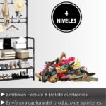 COLGADOR ZAPATERO 04 NIVELES