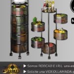 ORGANIZADOR CIRCULAR CON RUEDAS