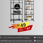 ESTANTE con ruedas