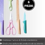 KIT DE CUCHILLOS 6 PIEZAS