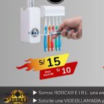 DISPENSADOR DE PASTA & portacepillos