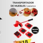 TRANSPORTADOR DE MUEBLES / palanca