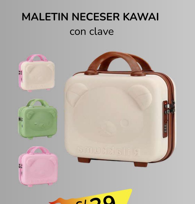 MALETIN NECESER KAWAI MALETIN NECESER KAWAI - Imagen 1