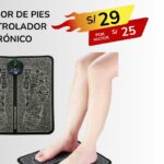 MASAJEADOR DE PIES CON CONTROLADOR ELECTRONICO