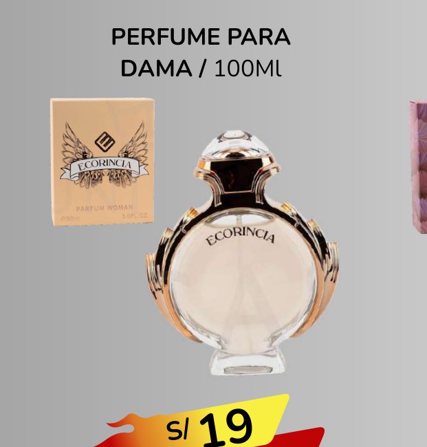 PERFUME PARA DAMA ECORINCIA PERFUME PARA DAMA ECORINCIA - Imagen 1