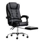 SILLA GERENCIAL RECLINABLE / CON POSA PIE