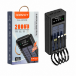 CARGADOR PORTATIL CON PANEL SOLAR 20,000 mAh
